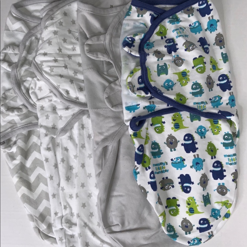 Sm/Md Velcro swaddles